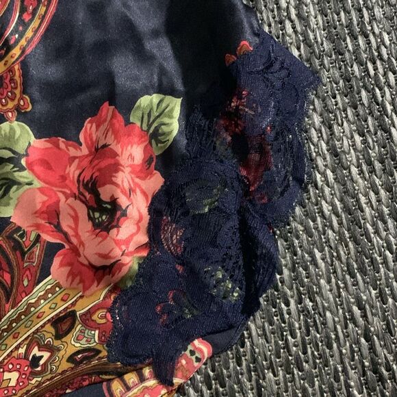 Victoria's Secret Vintage Slip Dress Floral Gold Label Y2K - Picture 4 of 6